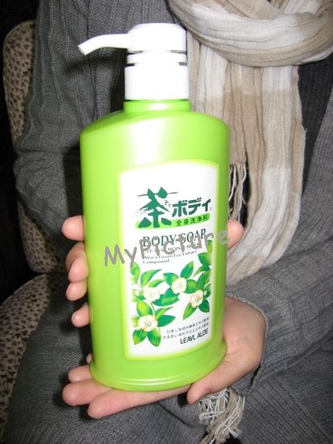 茶ボディソープ