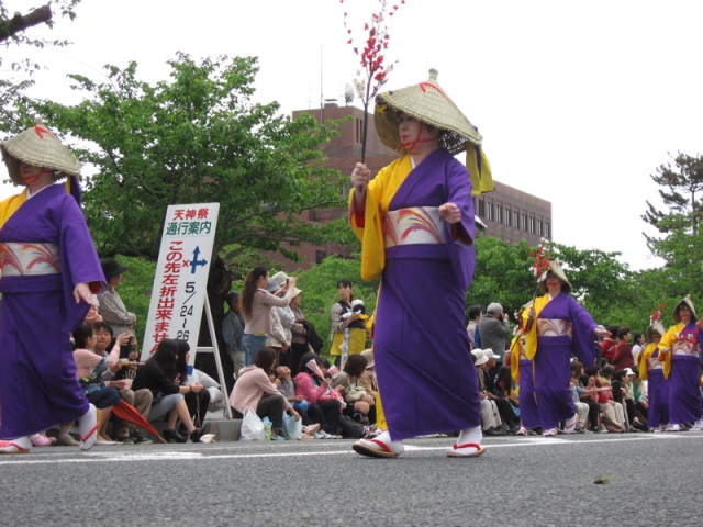 天神祭2010パレード2