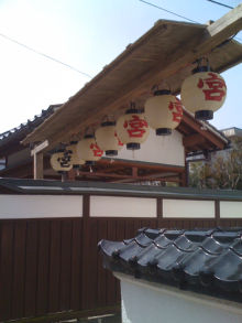 由豆佐売神社参道