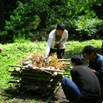 七夕のお焚き上げ