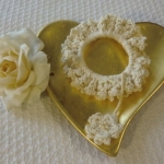 ゆれる小花のシュシュ・オーガニック