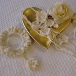 ゆれる小花のシュシュ・オーガニック