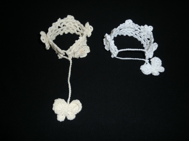 蝶と小花のオーガニックブレスレット