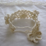 蝶と小花のオーガニックブレスレット