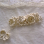 蝶と小花のオーガニックブレスレット