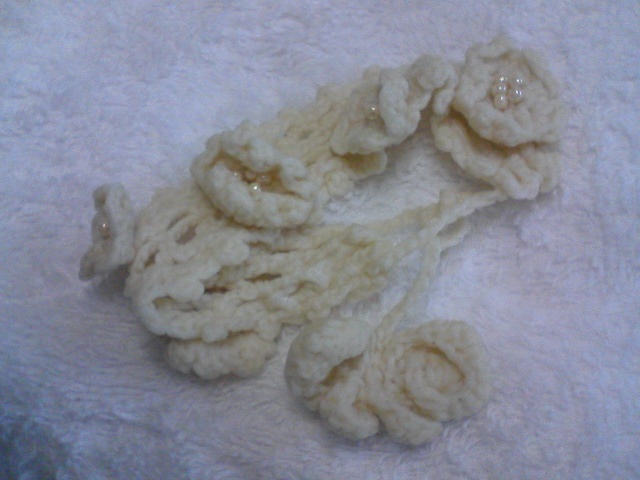 蝶と小花のオーガニックブレスレット