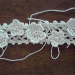 蝶と小花のオーガニックブレスレット