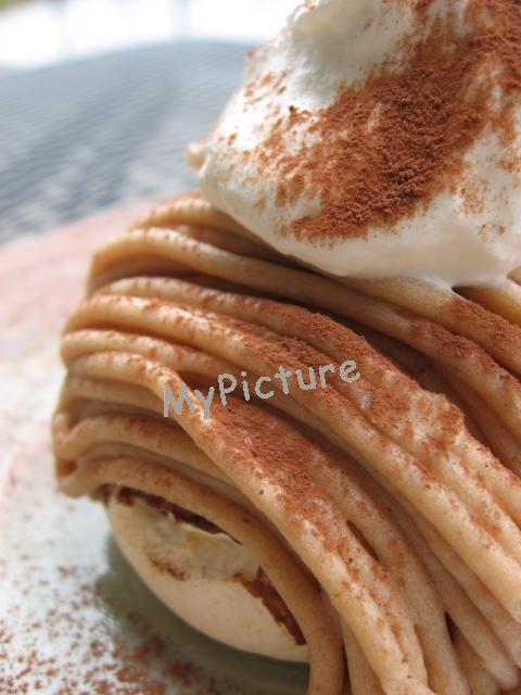 メレンゲモンブラン