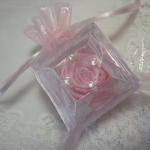 花のプレゼント　ローズボックス　　ピンク