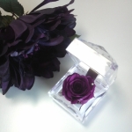 大切な人へのプレゼント　ローズボックス　　バイオレット