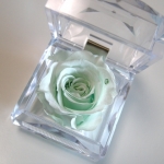 大切な人へのプレゼント　ローズボックス　　　ミントグリーン