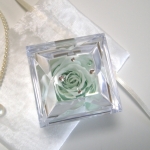 大切な人へのプレゼント　ローズボックス　　　ミントグリーン