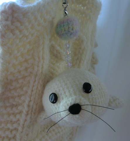 にじいろごまちゃんTMストラップ