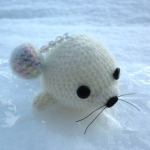 にじいろごまちゃんTMストラップ