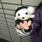 にじいろごまちゃんTMストラップ