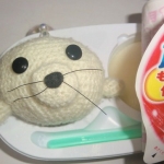 にじいろごまちゃんTMストラップ