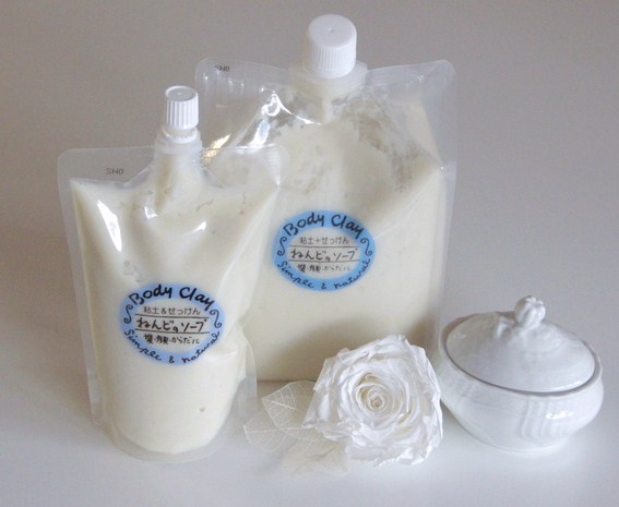 ねんどのソープ普通サイズ＆お徳用サイズ
