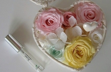ハート ローズボックス